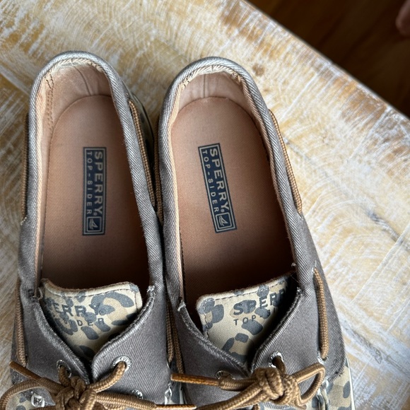 Sperry top sider- leopard print- size 8 - Picture 7 of 8